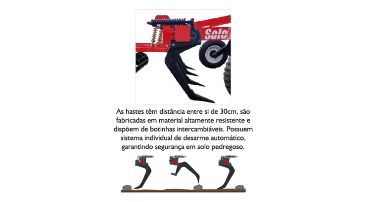 ESCARIFICADOR SOLOMASTER - NETZ IMPLEMENTOS