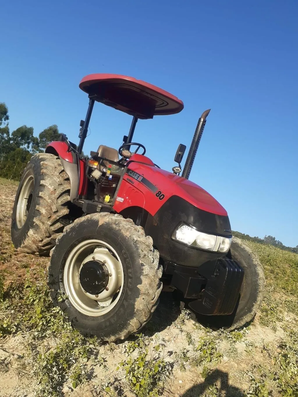 TRATOR CASE FARMALL 80CV TURBINADO