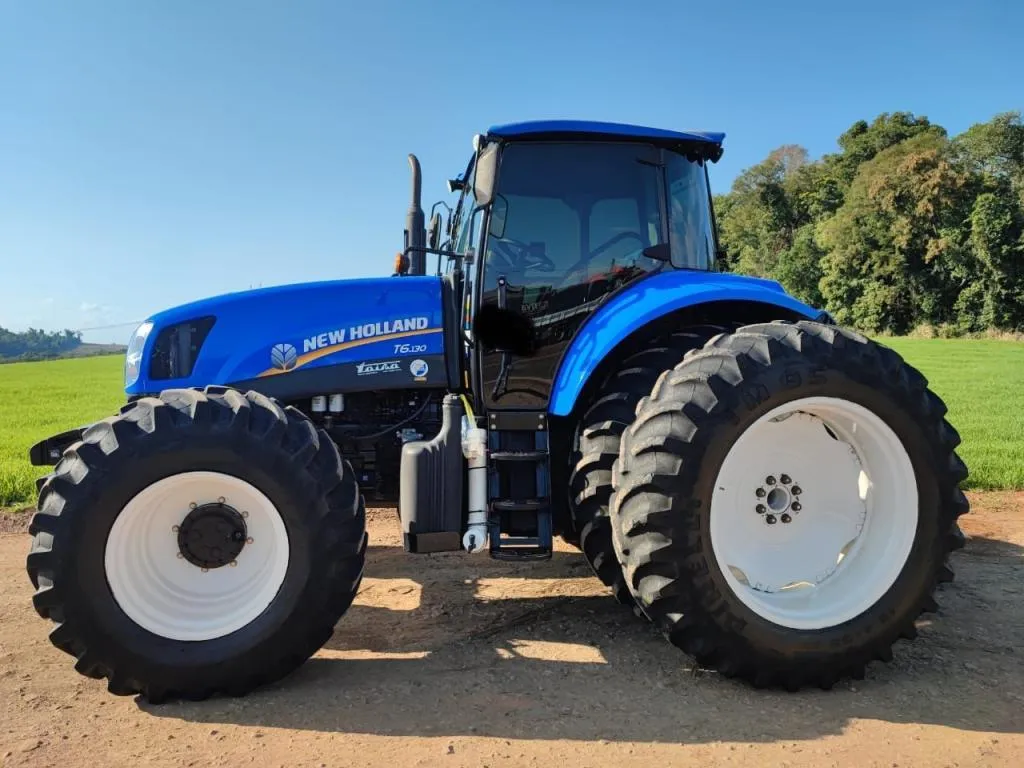 Trator New Holland T6.130 - Ano 2018