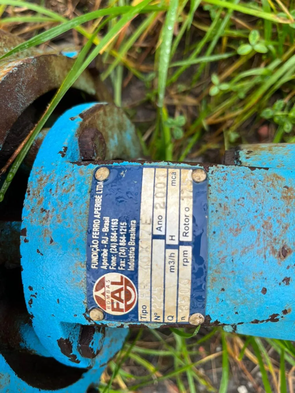 Bomba de irrigação FAL FR 40x17 E