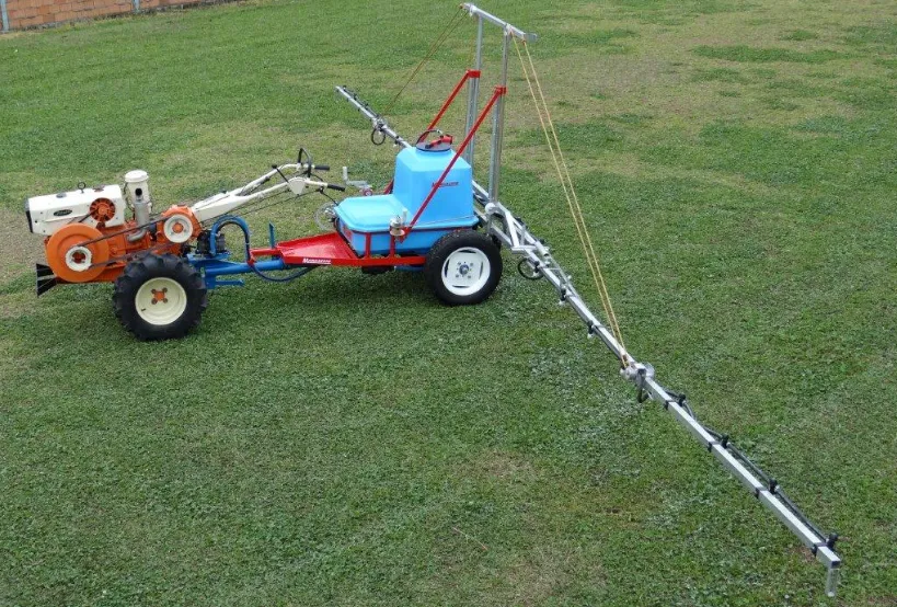 Pulverizador De Barras Para Microtrator 250 Litros - Marcassio