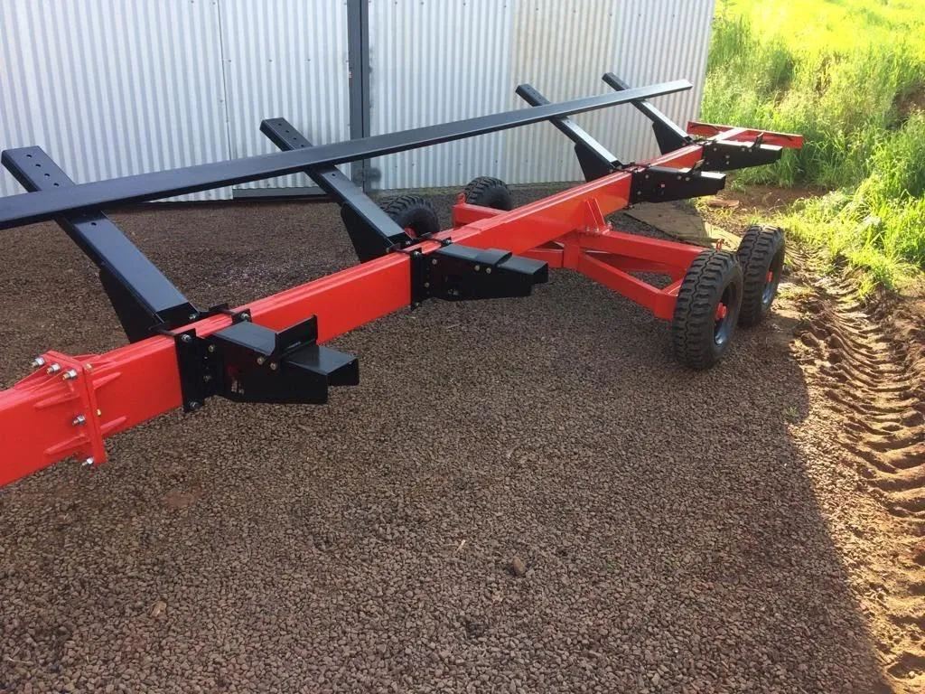 COLHEITADEIRA IDEAL 1175 COM CARRETA 22 PÉS