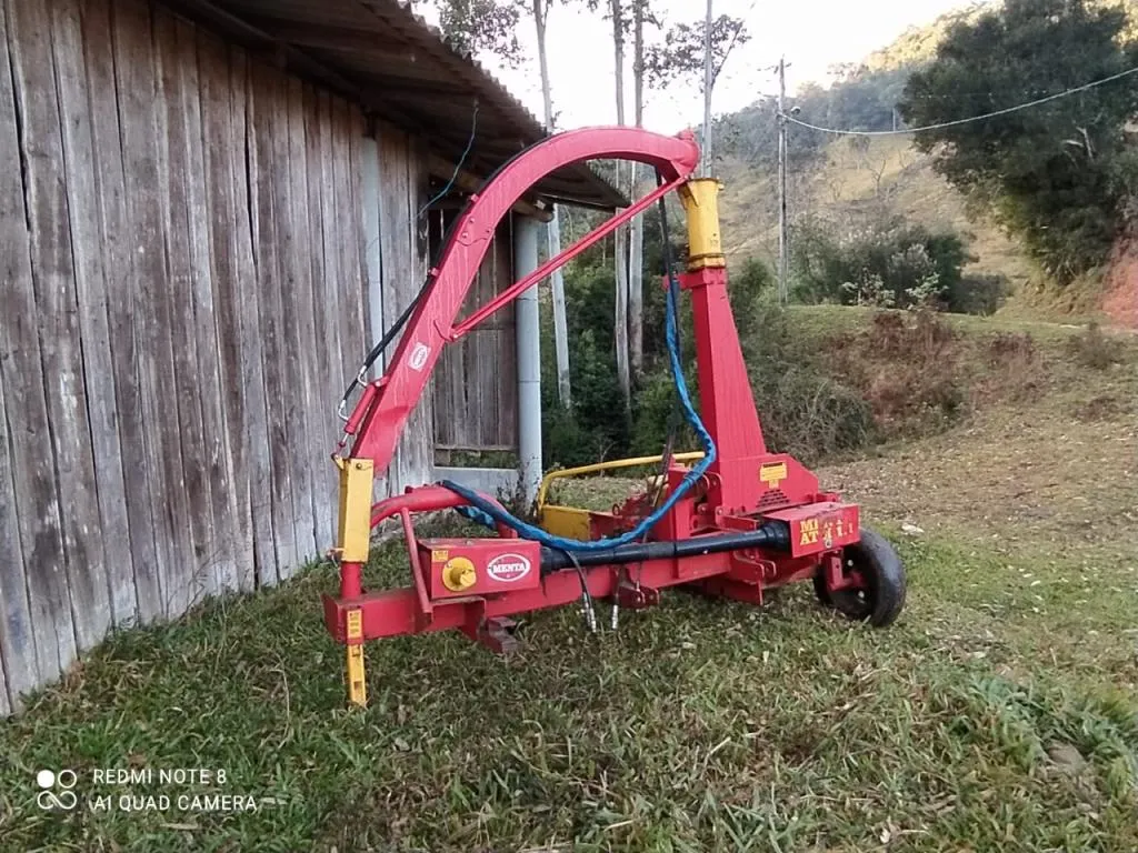 Ensiladeira área total Menta ano 2021