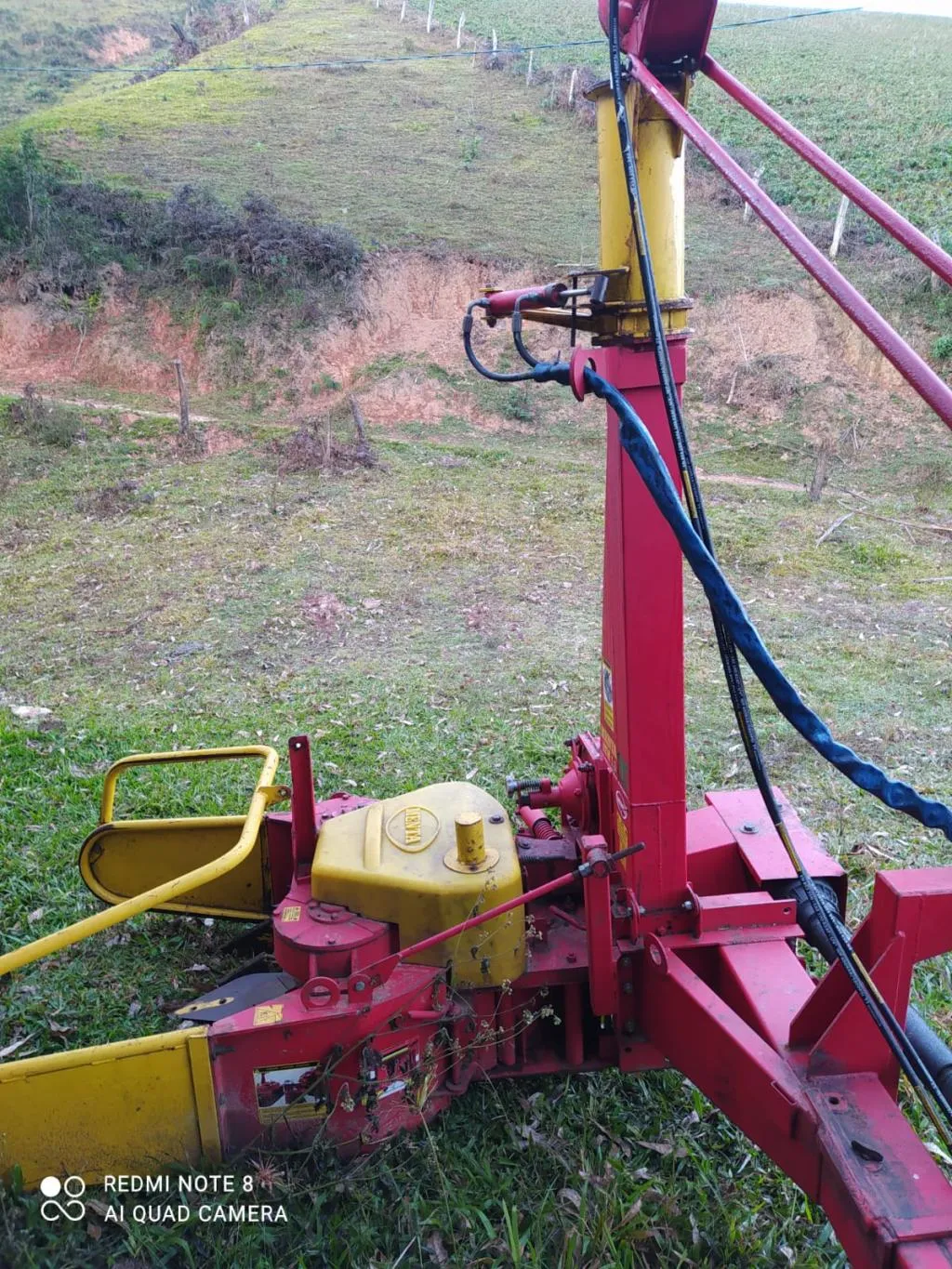Ensiladeira área total Menta ano 2021