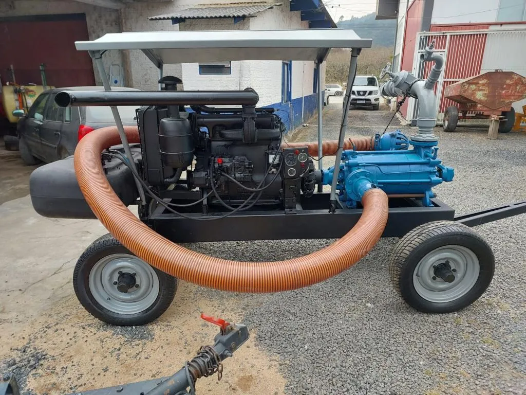 Motor Estacionário de Irrigação com Motor MWM 4 cilindros  KSB 6/80