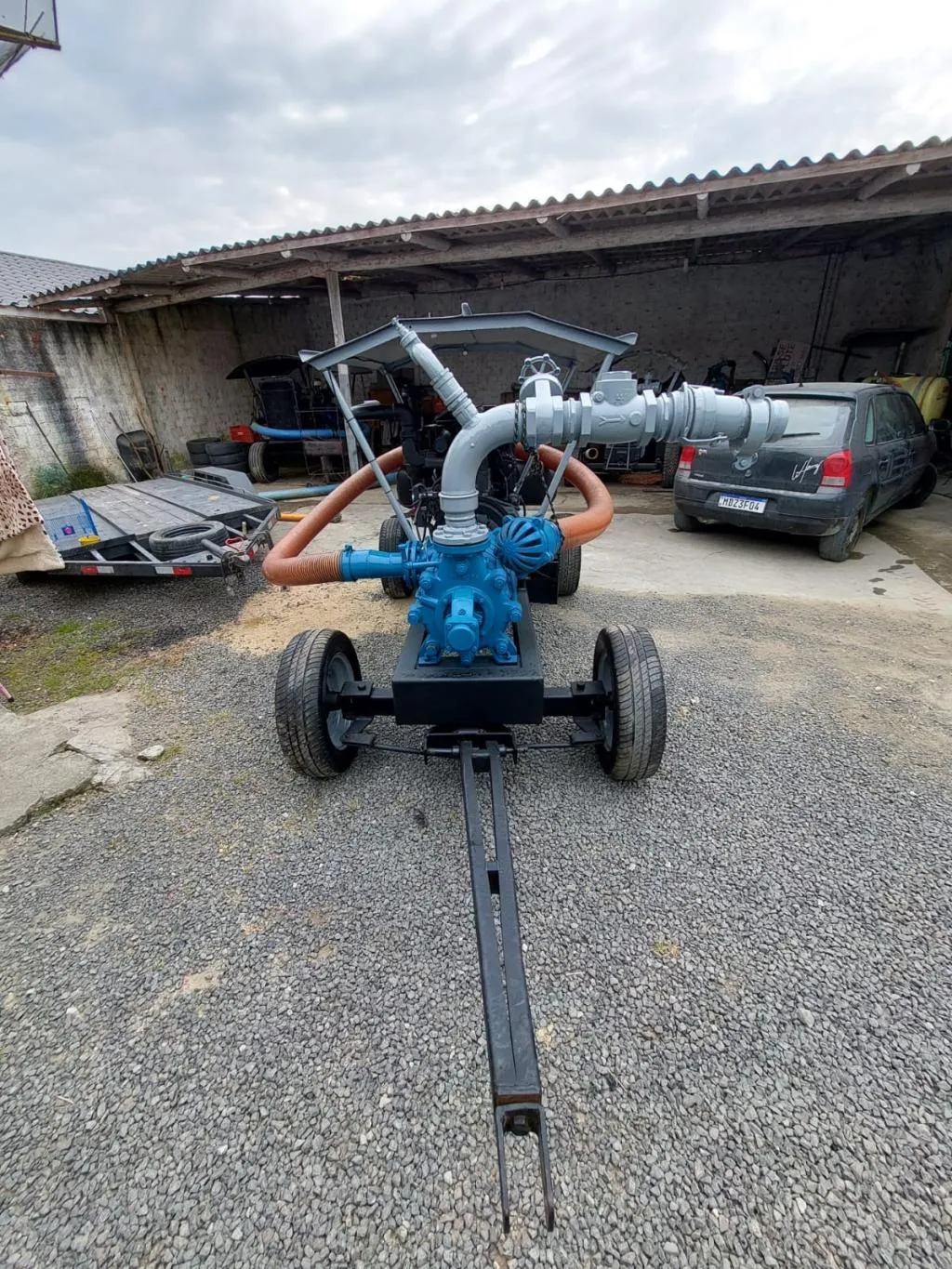Motor Estacionário de Irrigação com Motor MWM 4 cilindros  KSB 6/80