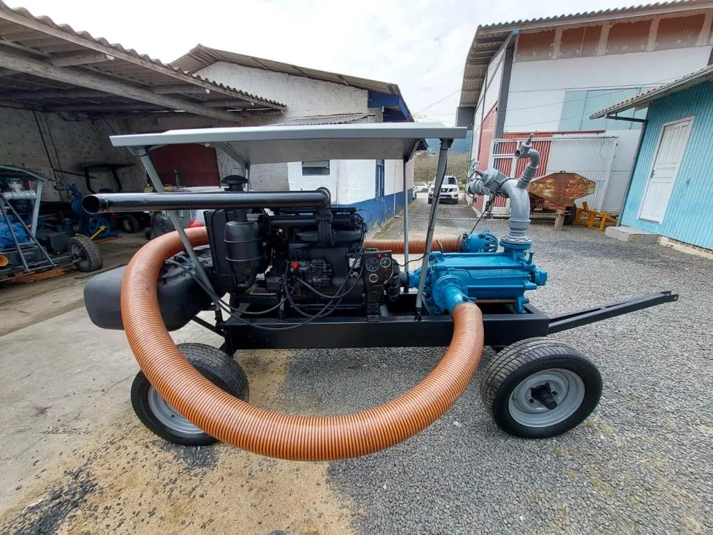 Motor Estacionário de Irrigação com Motor MWM 4 cilindros  KSB 6/80