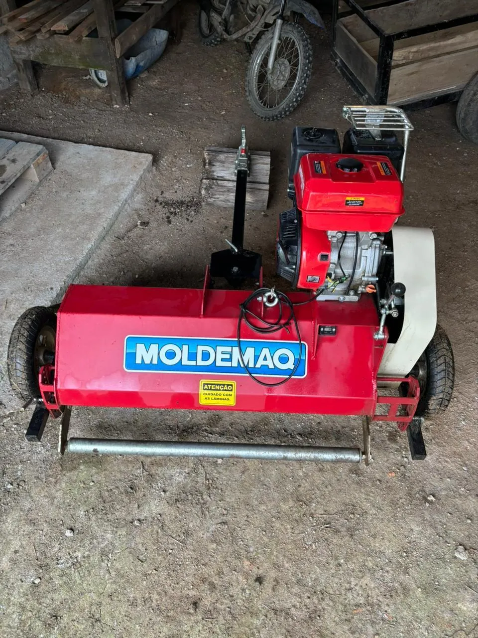ROÇADEIRA REBOQUE AGRÍCOLA MODELMAQ RRQ0950 PARA QUADRICICLO