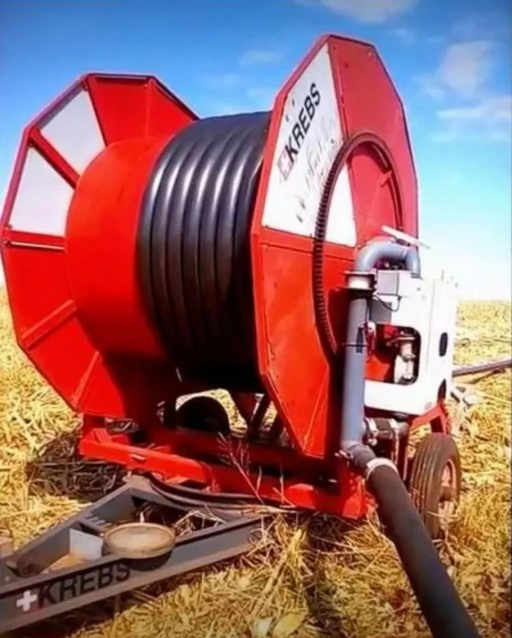 CARRETEL DE IRRIGAÇÃO KREBS COM 200 METROS