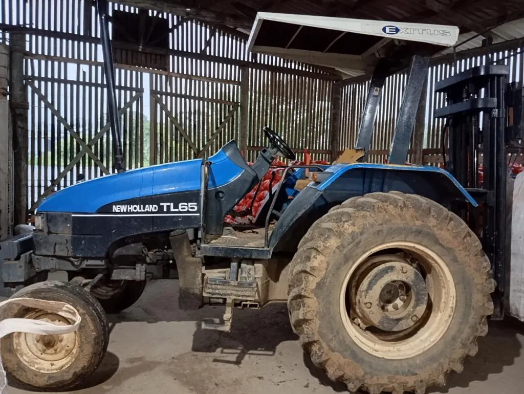 Trator New Holland TL65 Turbinado ano 2001