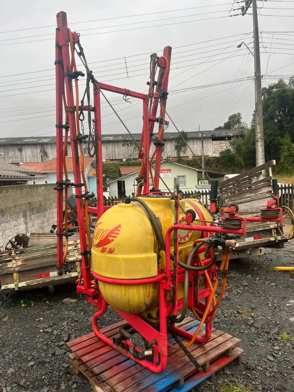 Pulverizador KO 400 litros de barras 