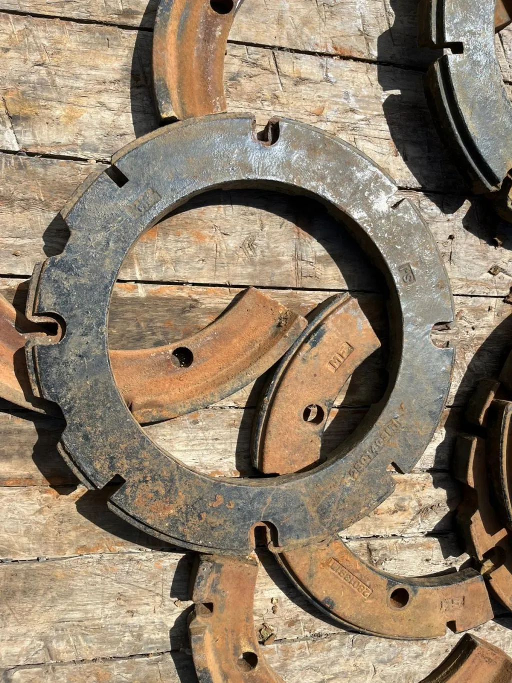 Contrapesos de roda do trator Massey Ferguson  6 unidades 
