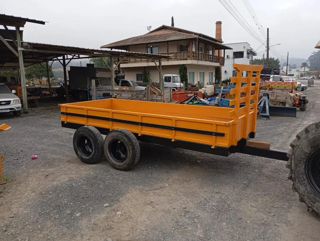 Carreta nova zero rodado tandem
