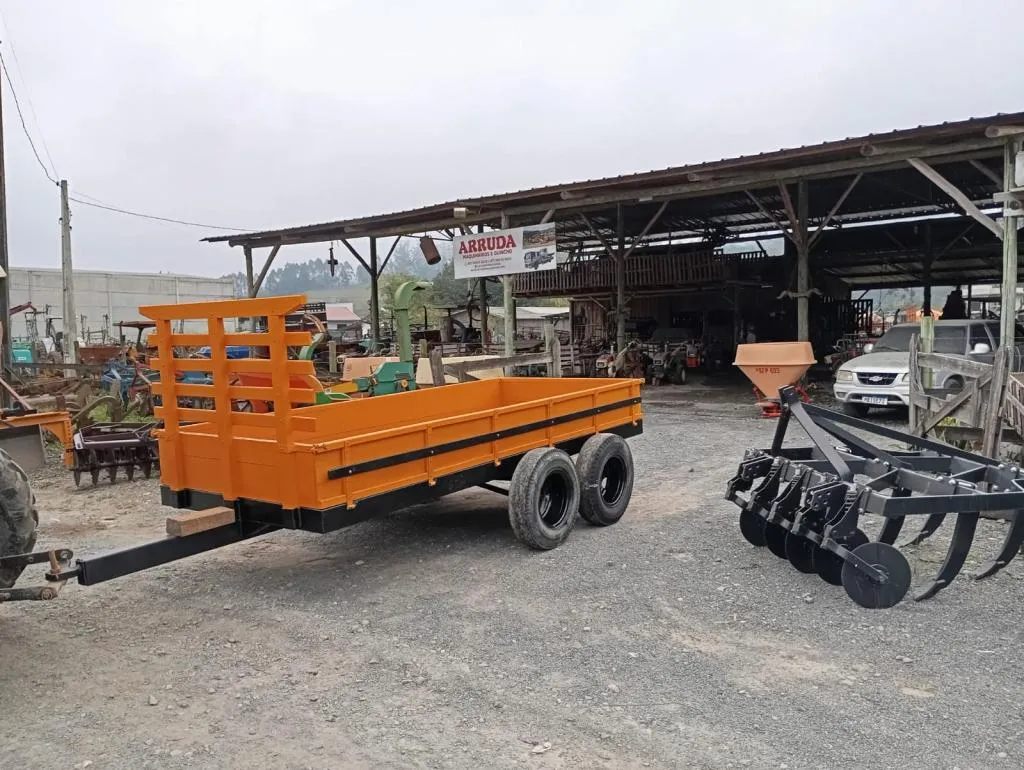 Carreta nova zero rodado tandem