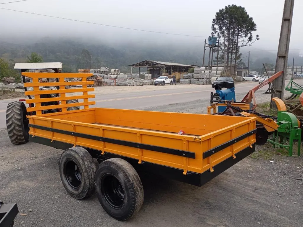 Carreta nova zero rodado tandem