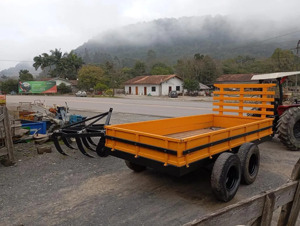 Carreta nova zero rodado tandem