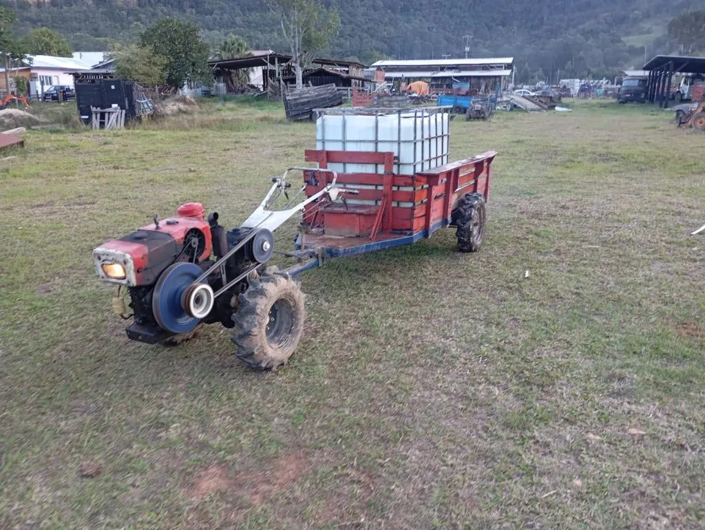 Micro Trator Tobata tr9 Tracado Carreta Moldemaq