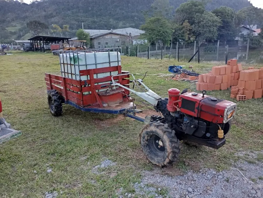 Micro Trator Tobata tr9 Tracado Carreta Moldemaq