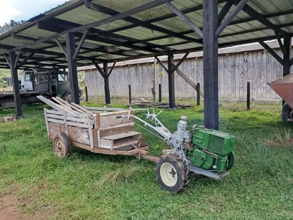 Micro Trator  Tobatta 9 cv Carreta simples