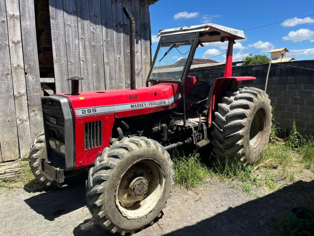 Trator Massey Ferguson 295 4x4 Ano 1989