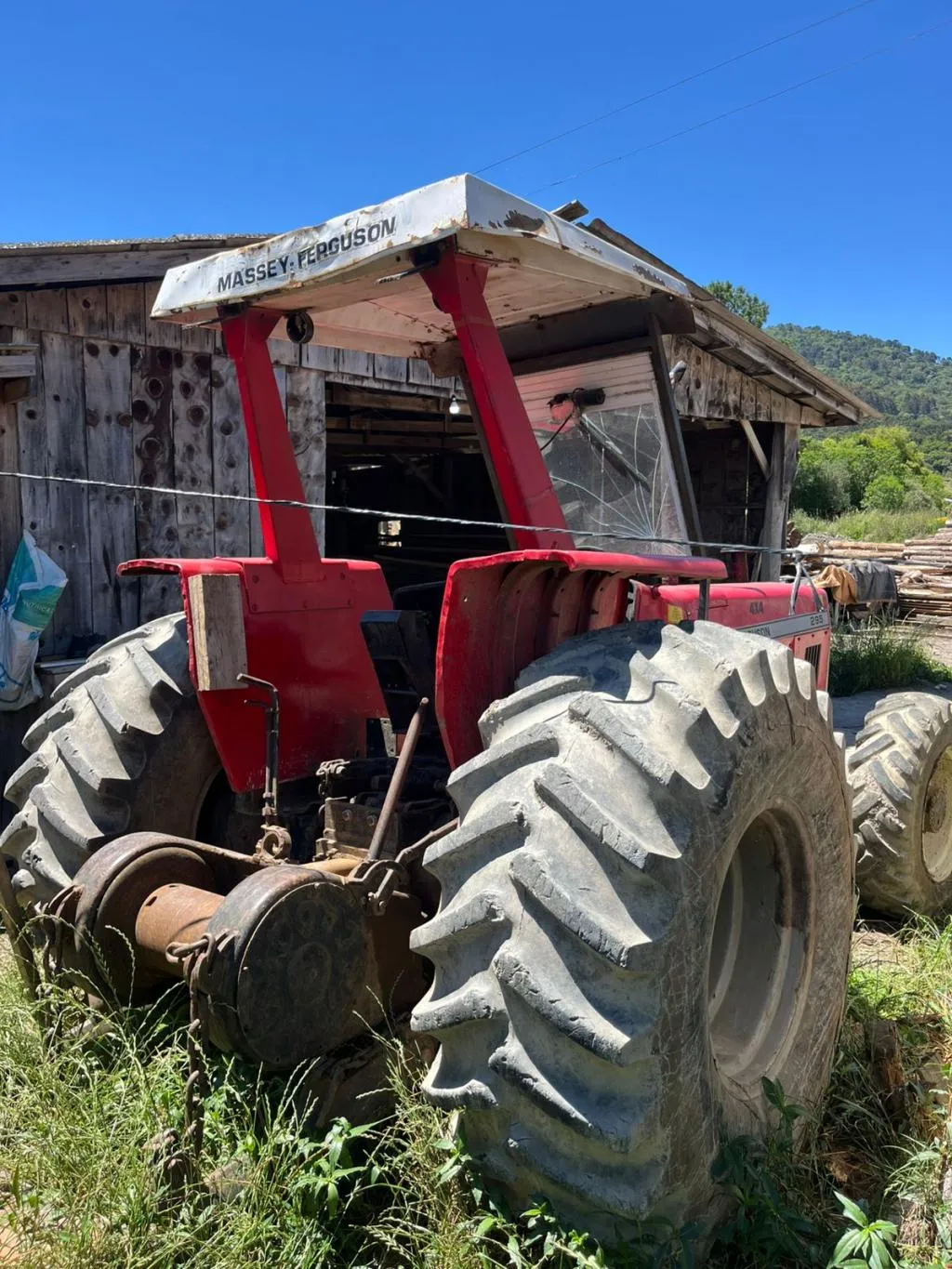 Trator Massey Ferguson 295 4x4 Ano 1989