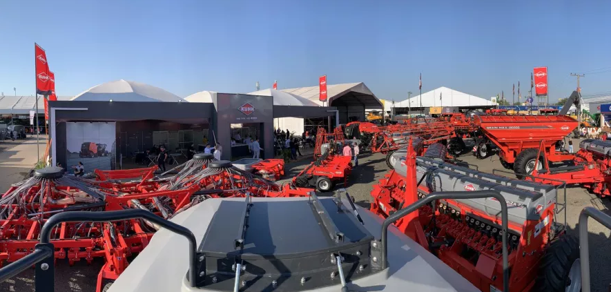 Saldo positivo e lançamento para a agricultura familiar marcaram participação da Kuhn na Expointer